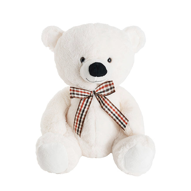 Toby Relay Teddy White (30cmST)