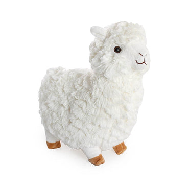 Fuzzy Wuzzy Plush Llama White (24cmHT)