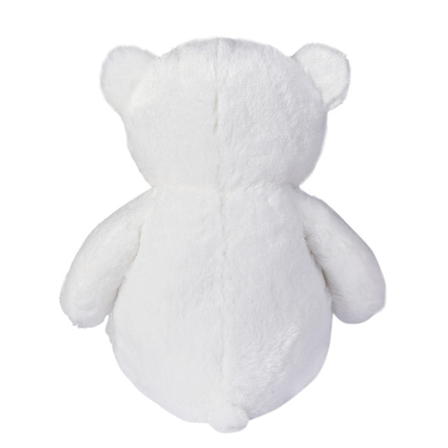 Kyle Bear With Red Bow White (65cmST)