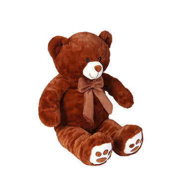 Kyle Bear With Brown Bow Brown (40cmST)