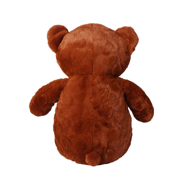Kyle Bear With Red Bow Brown (52cmST)