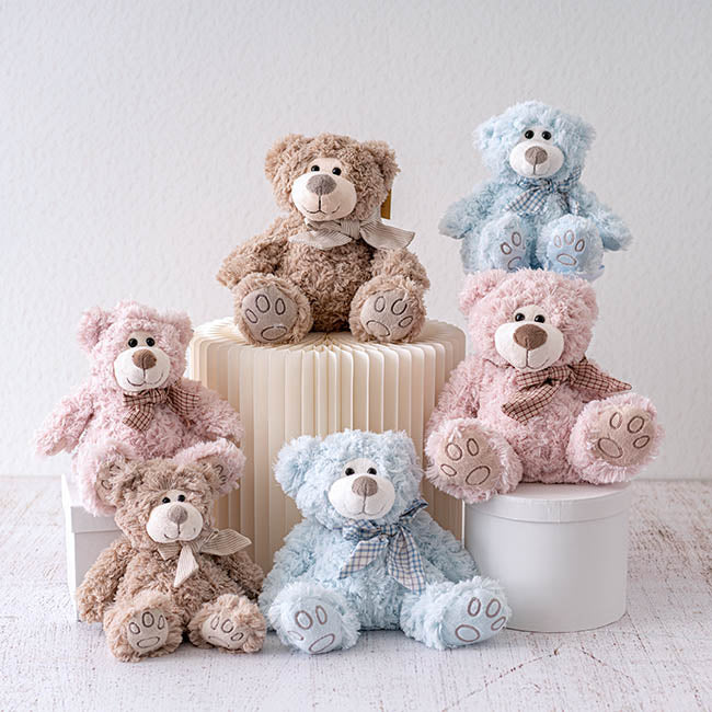 Luke Teddy Bear Brown (25cmH)