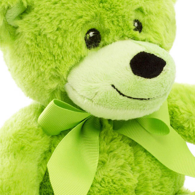 Jelly Bean Teddy Bear Green (20cmST)