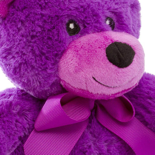 Jelly Bean Teddy Bear Purple (20cmST)
