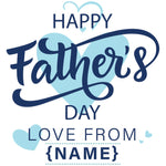 Happy Fathers Day - Oscar Teddy Bear (25cmST)