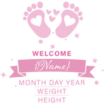 It's a Girl - Oscar Teddy Bear (25cmST)